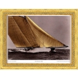 Saraband 1935 (Mystic Seaport), 17 см х 22 см 2010 г ; Упаковка: Багетная рама, целлофановая упаковка инфо 11535o.