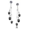 Серьги Серебро 925 жемчуг синт кварц 025 352 01 21-03203 2010 г инфо 7760r.