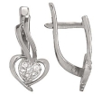 Серьги с фианитом 02-1919-03 2010 г инфо 7950r.