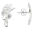 Серьги с фианитом и эмалью TED LAPIDUS 55-7067-07 2009 инфо 8605r. 