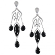 Серьги Серебро 925 шпинель синт циркон 025 352 01 21lsk-00006 2010 г инфо 8615r.
