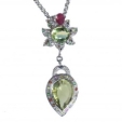 Подвеска Серебро 925, кварц 029 353 05 21-01839 2010 г инфо 8628r.