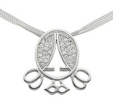 Колье с фианитом TED LAPIDUS 00-8061-07 2009 г инфо 8651r.