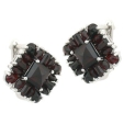 Серьги из серебра с гранатами Happy Garnets g2139 2010 г инфо 8665r.