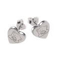 Серьги из серебра "Me to you" ae150 оригинальный комплект Me to you инфо 9066r.