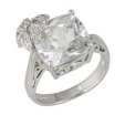 Кольцо с фианитом R4A5ZS00D 2009 г инфо 9089r.