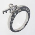 Кольцо, серебро 925, циркон 001 02 21-01598 2009 г инфо 9727r.